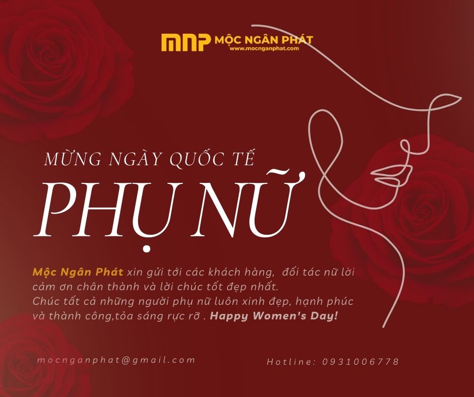 Chúc mừng ngày phụ nữ 8/3